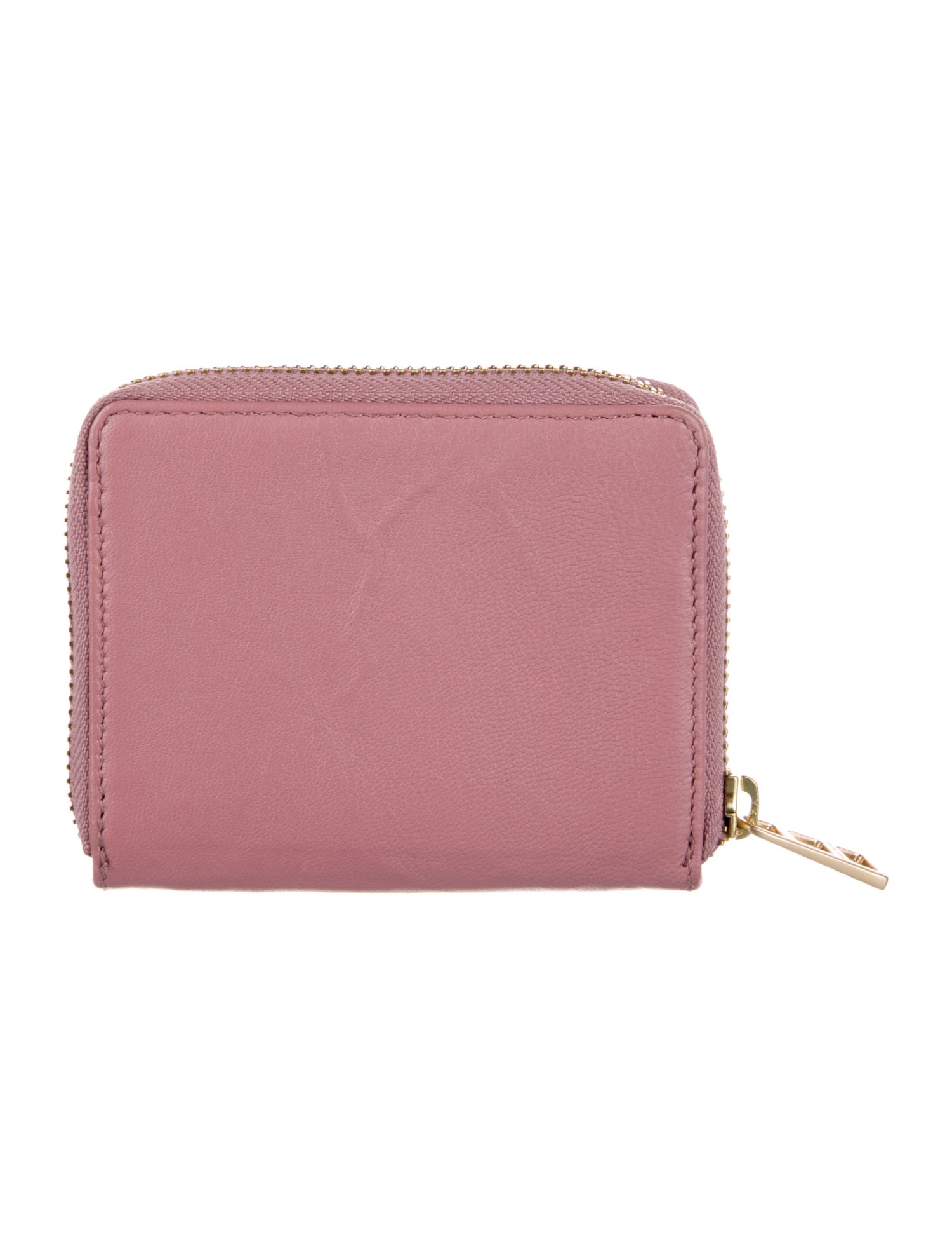 Zadig & Voltaire Leather Graphic Print Compact Wallet