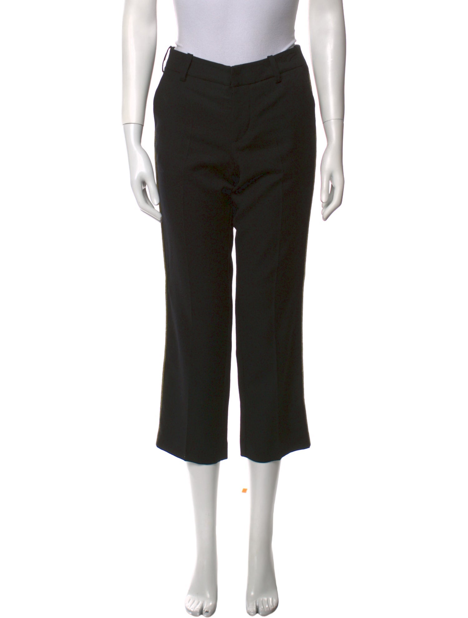 Zadig & Voltaire Virgin Wool Straight Leg Pants