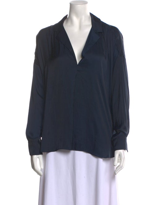 Zadig & Voltaire V-Neck Long Sleeve Blouse