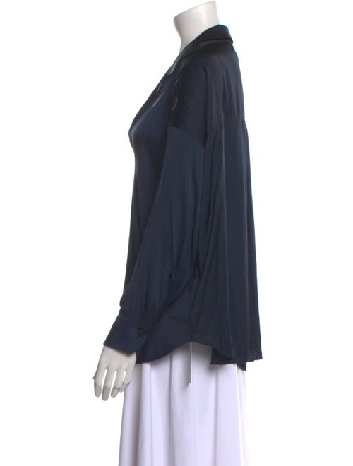 Zadig & Voltaire V-Neck Long Sleeve Blouse