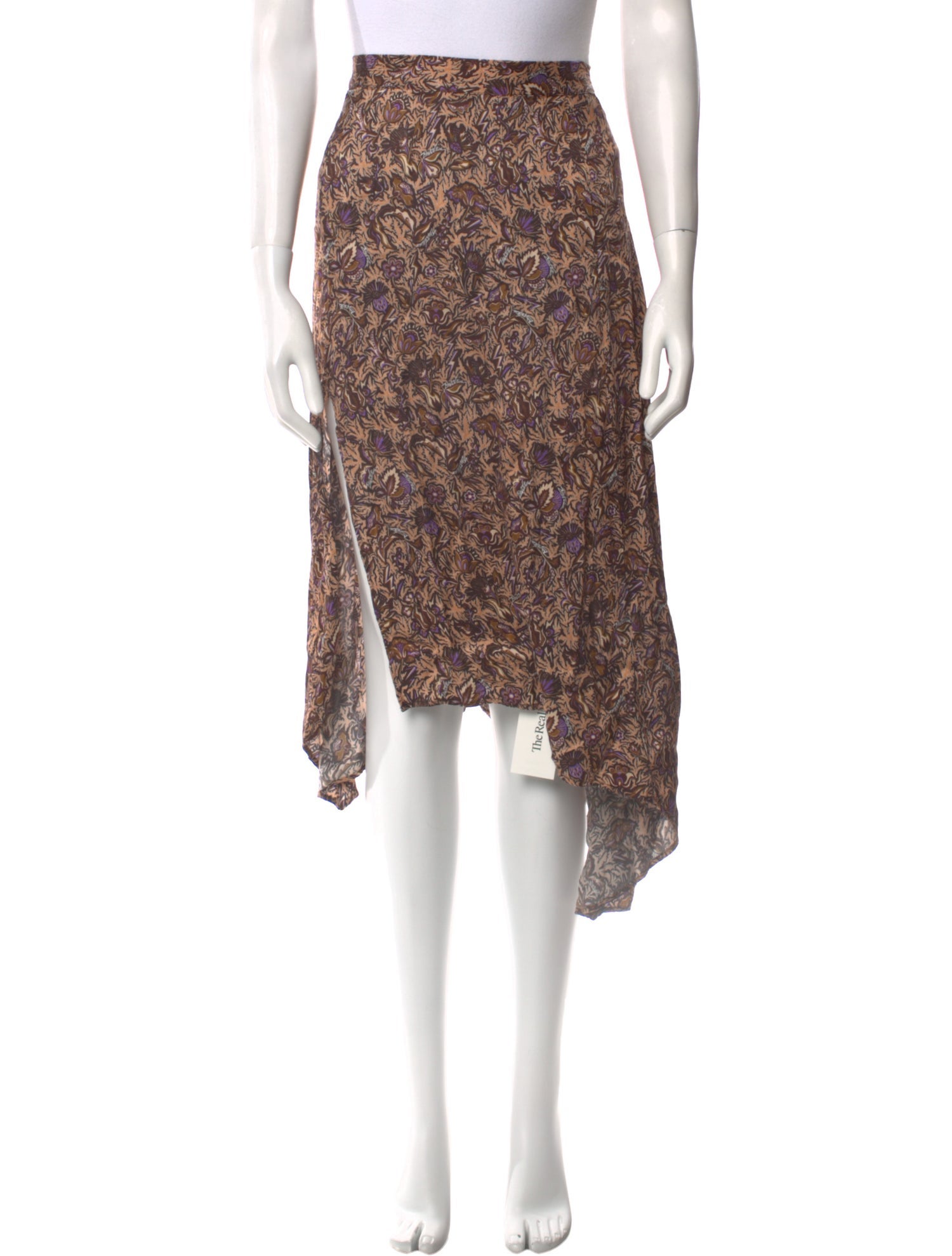 Zadig & Voltaire Printed Midi Length Skirt