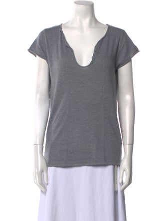 Zadig & Voltaire V-Neck Short Sleeve T-Shirt