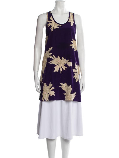 Zadig & Voltaire Silk Floral Print Tunic