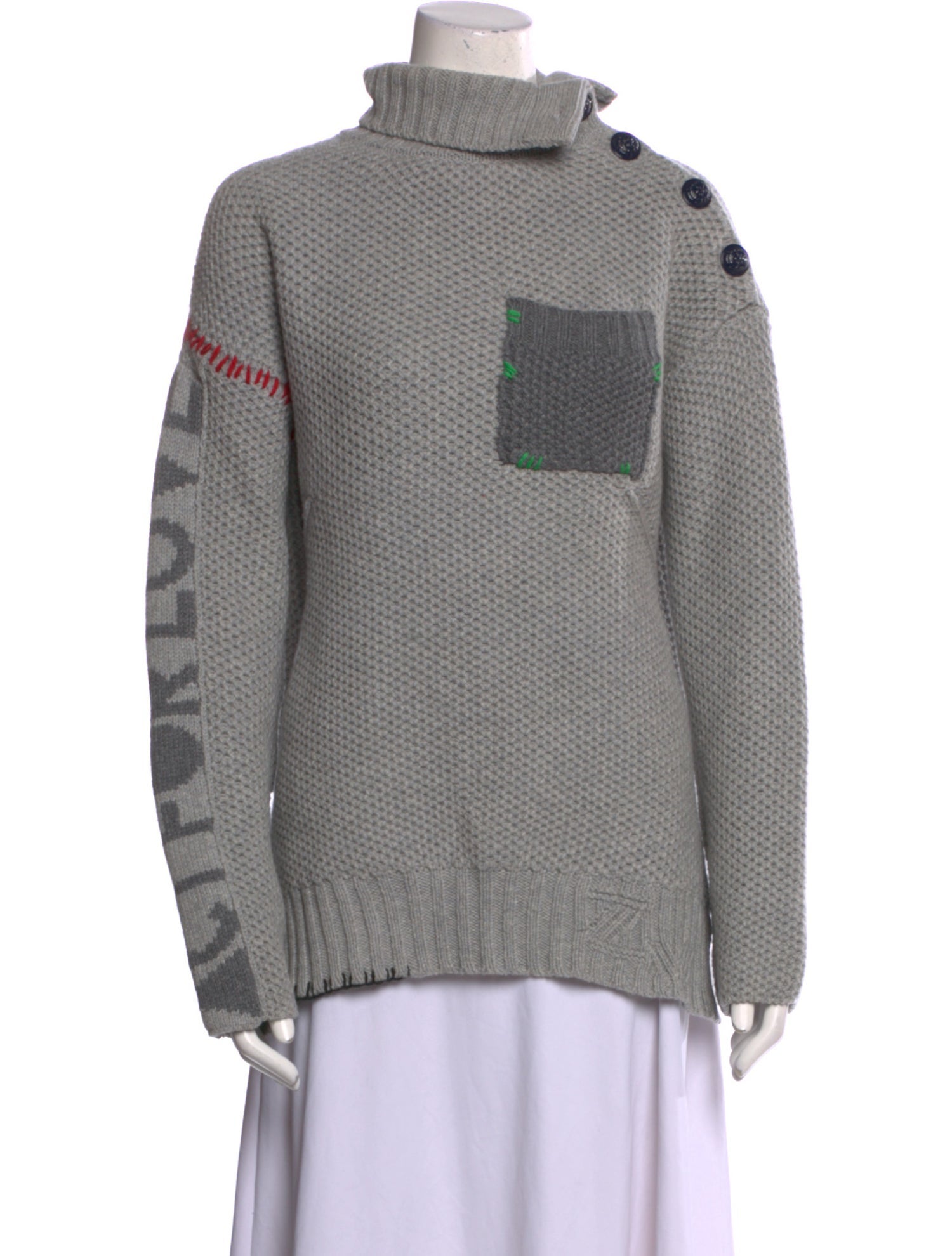 Zadig & Voltaire Cashmere Printed Sweater