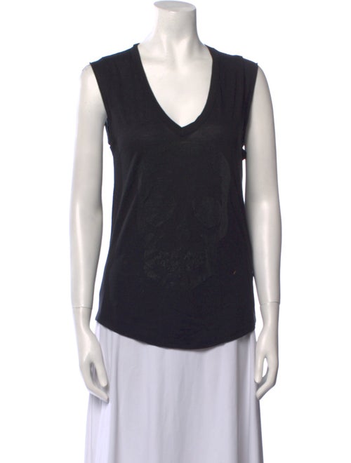 Zadig & Voltaire V-Neck Sleeveless Top