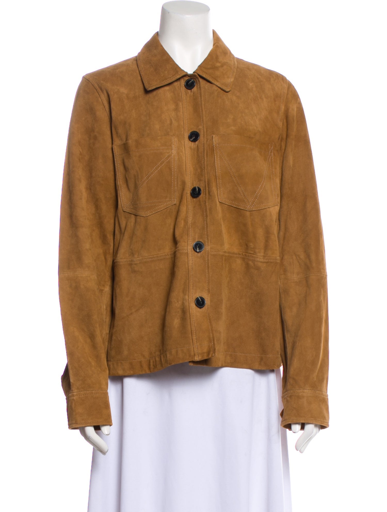 Zadig & Voltaire Suede Utility Jacket