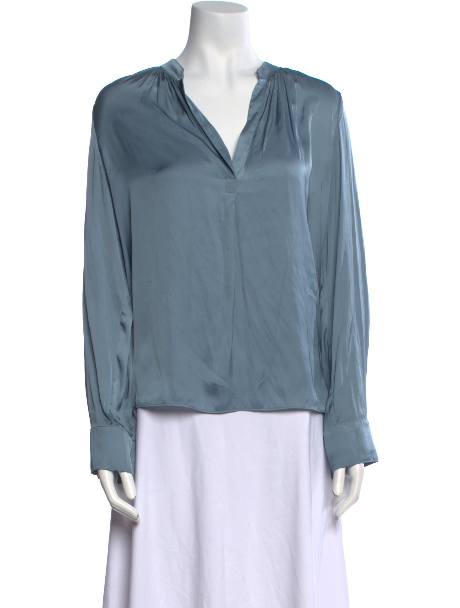 Zadig & Voltaire V-Neck Long Sleeve Blouse