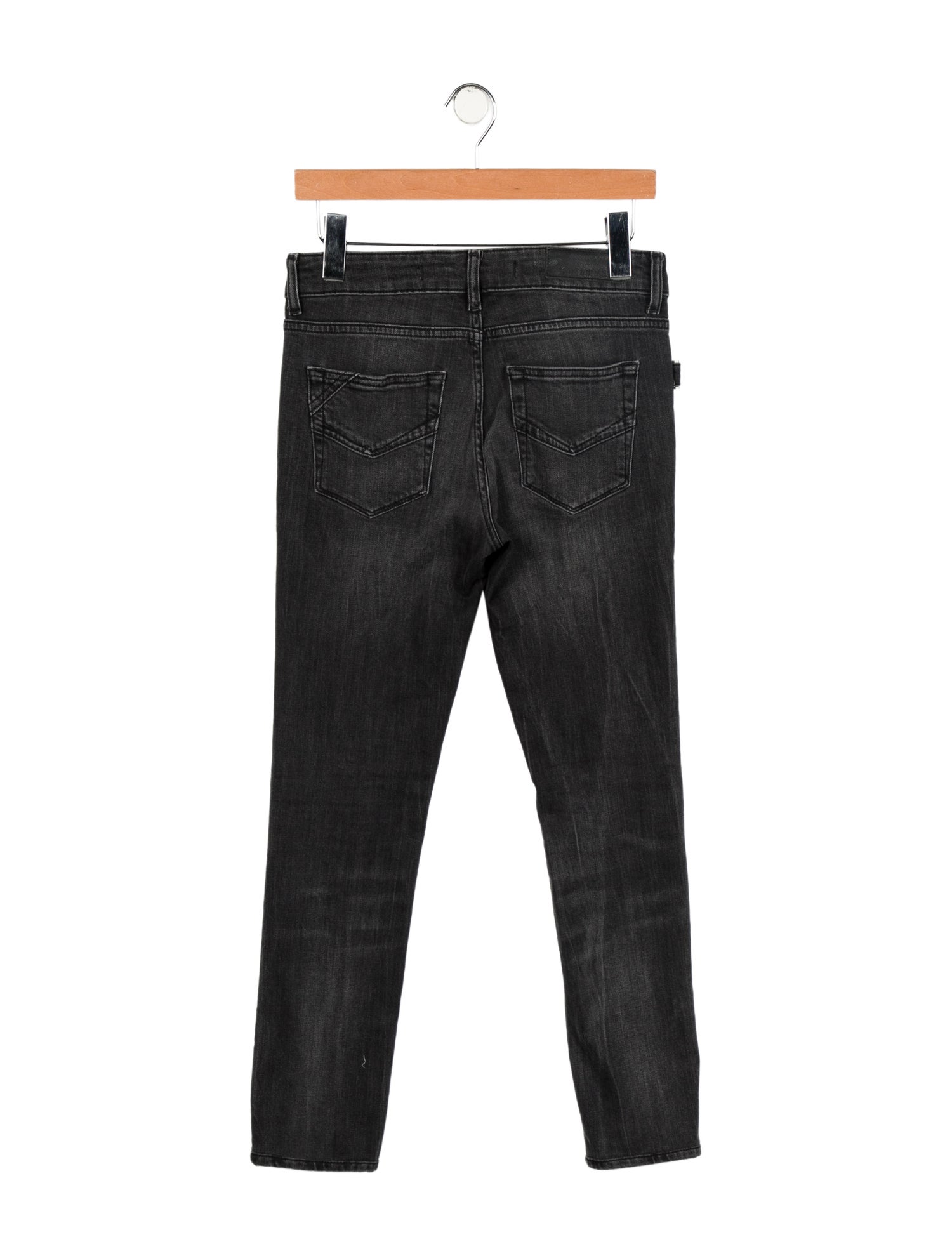 Zadig & Voltaire Mid-Rise Straight Leg Jeans