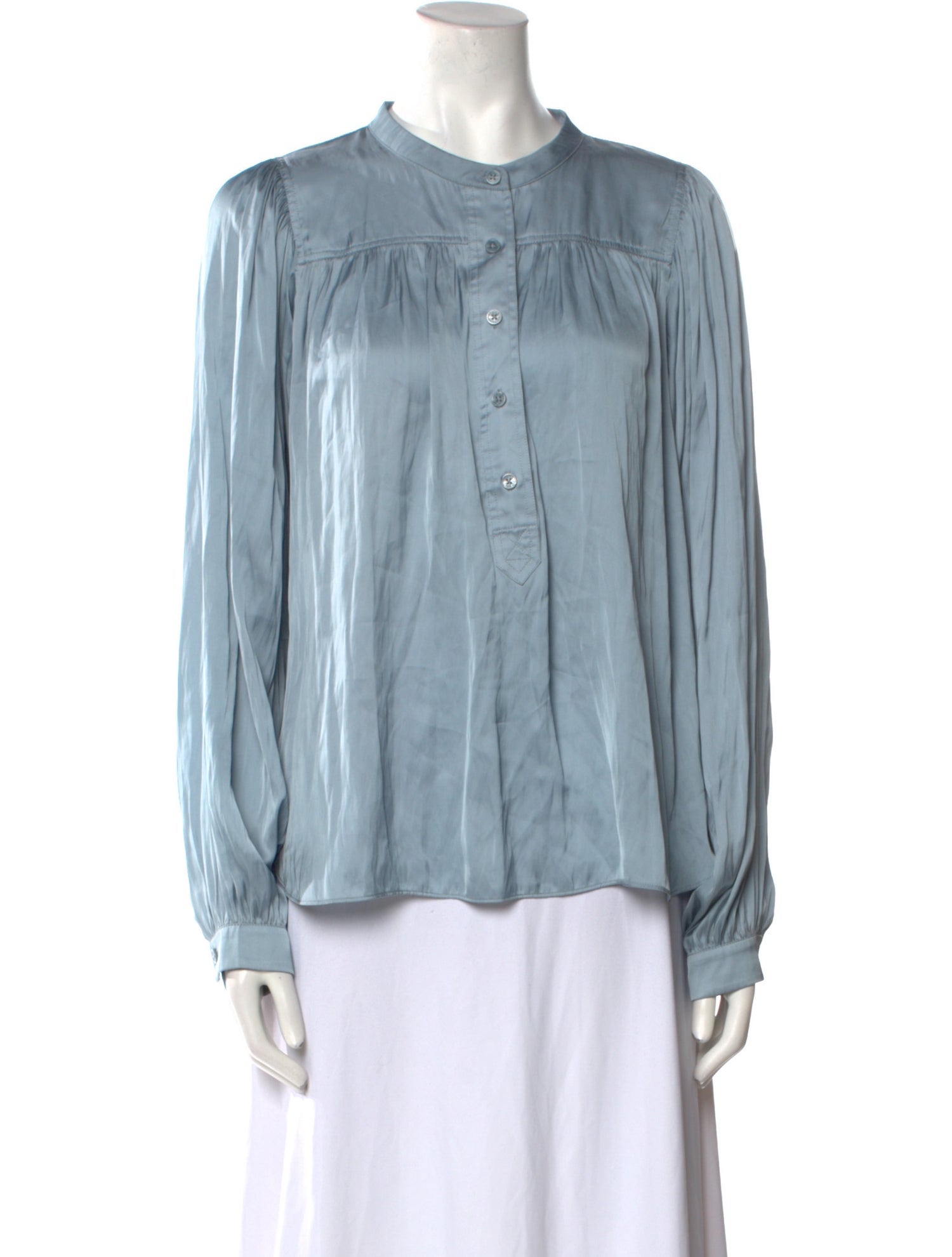 Zadig & Voltaire Crew Neck Long Sleeve Blouse