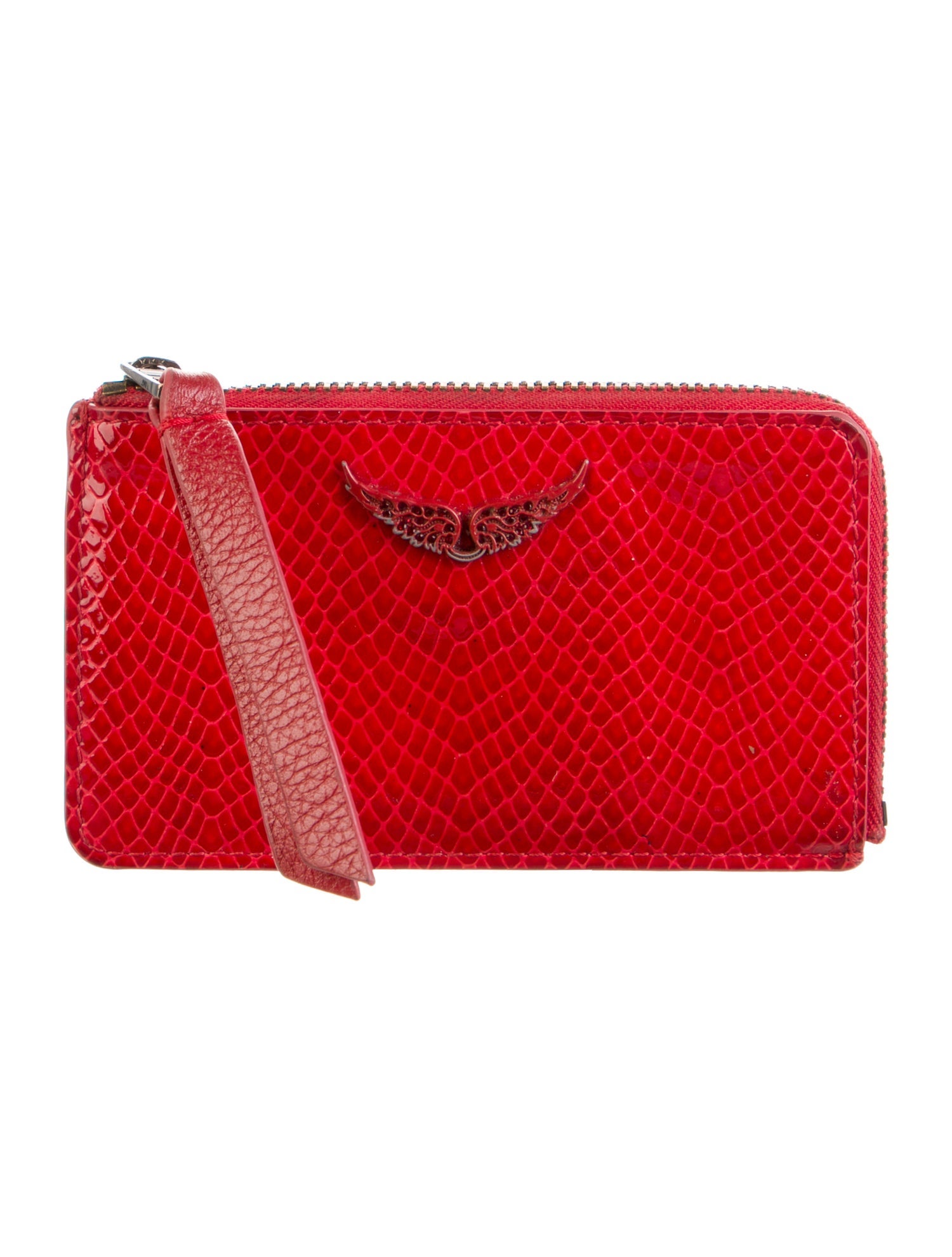 Zadig & Voltaire Embossed Leather Wallet