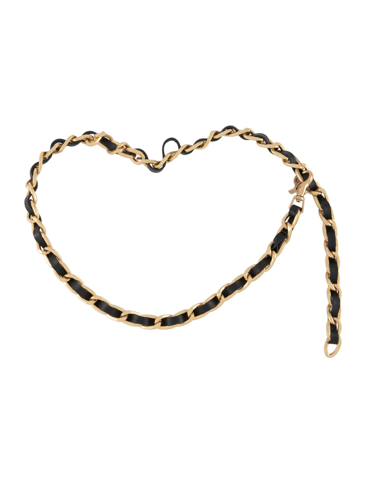 Zadig & Voltaire Skinny Metal Waist Belt