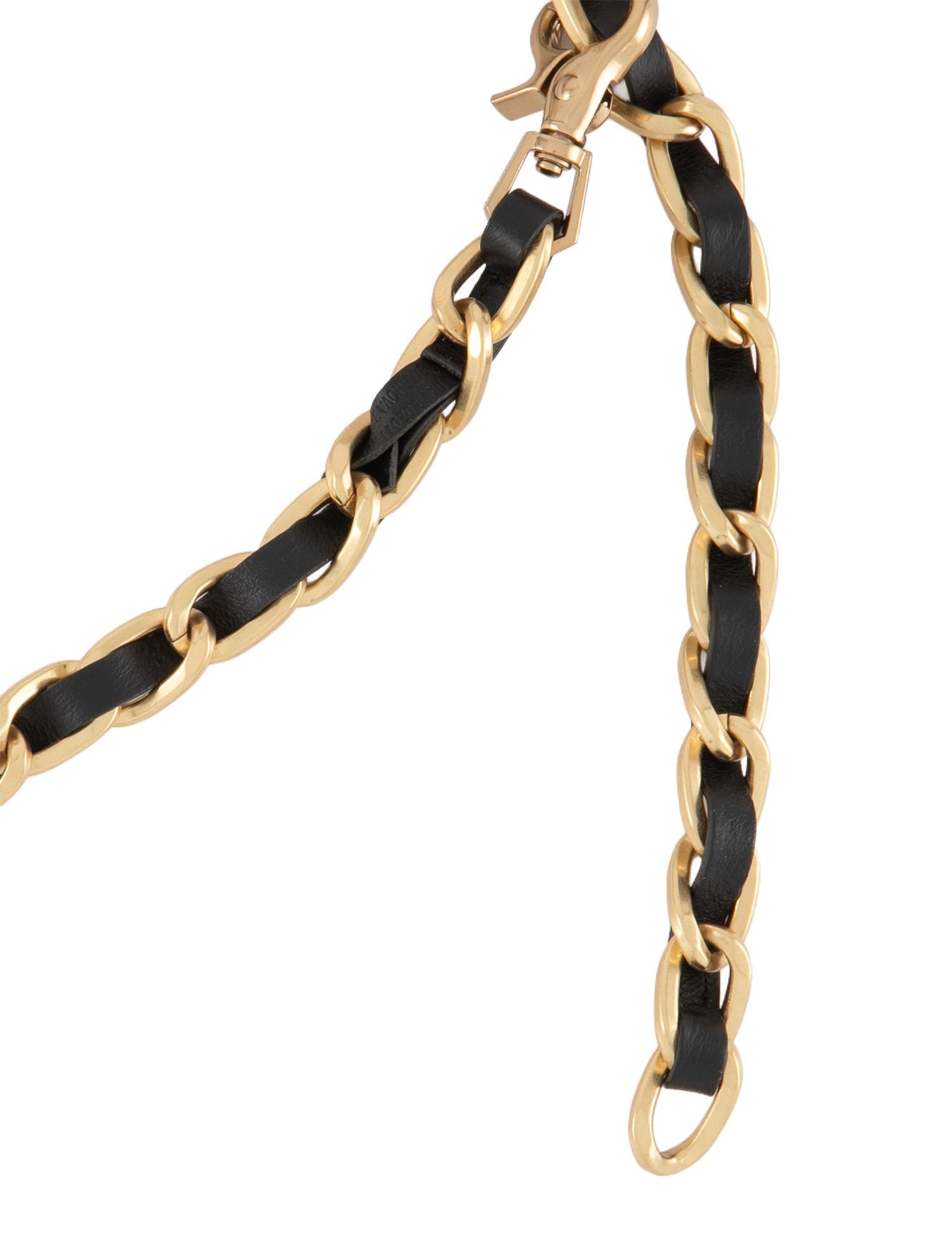 Zadig & Voltaire Skinny Metal Waist Belt