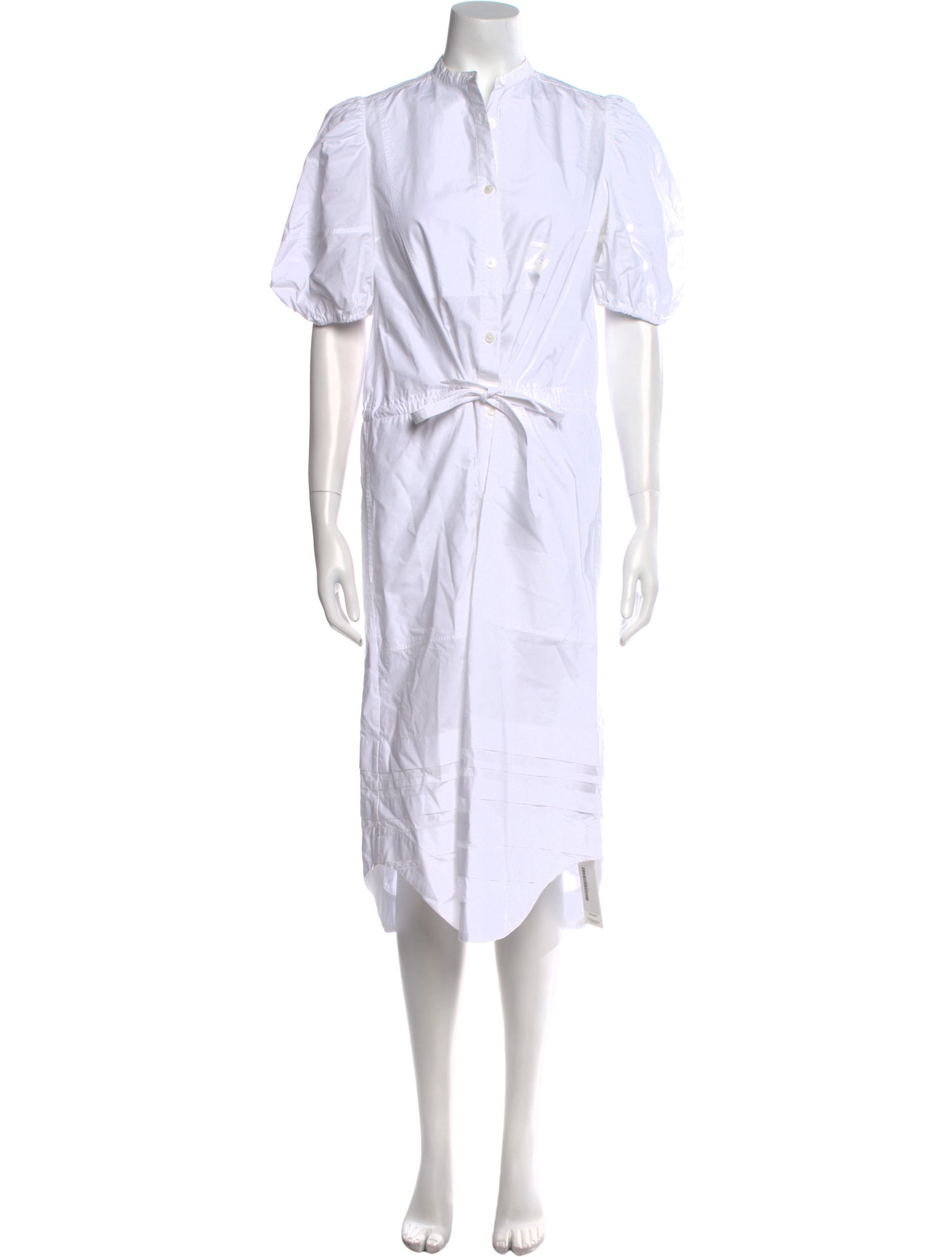 Zadig & Voltaire Mock Neck Midi Length Dress