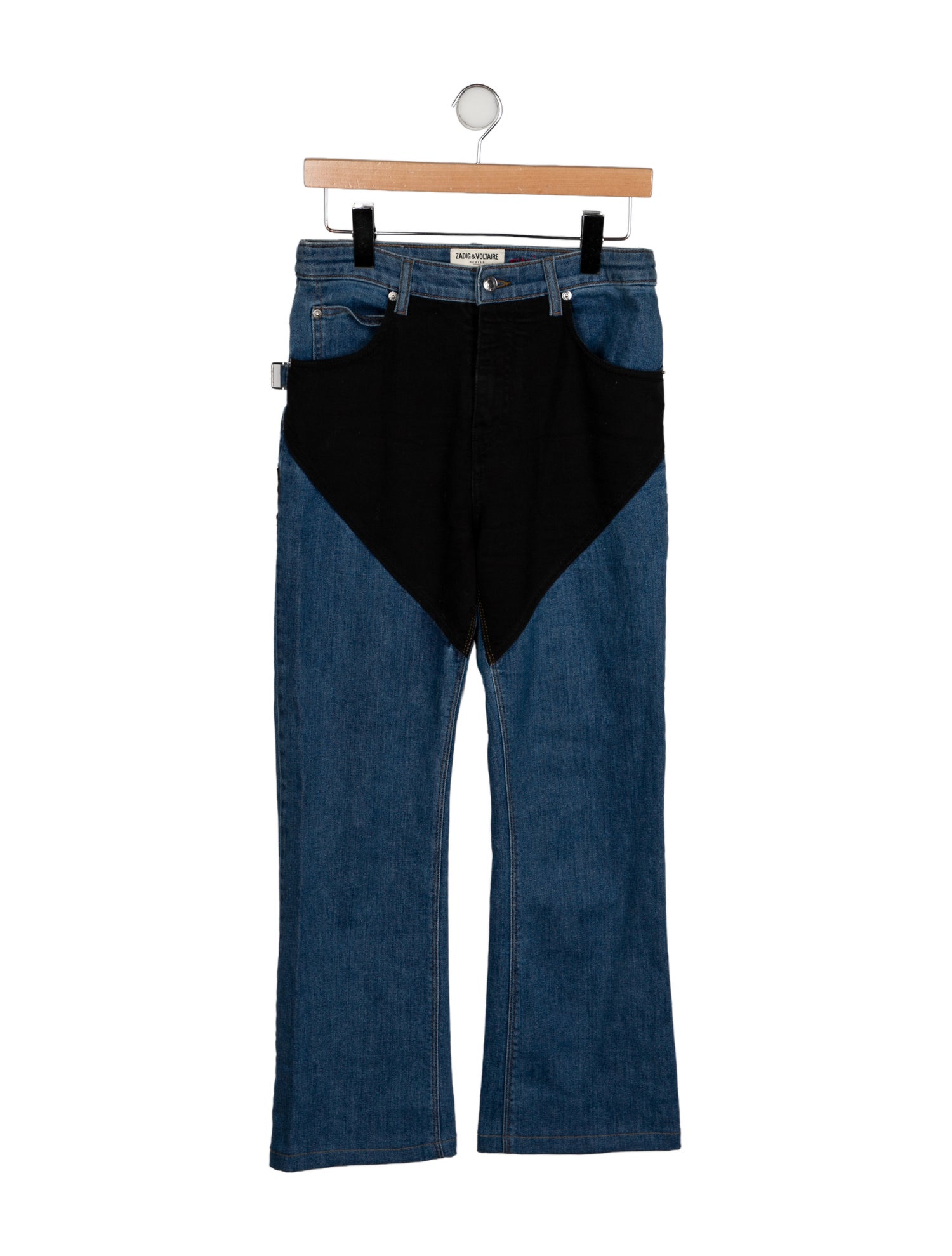 Zadig & Voltaire High-Rise Wide Leg Jeans