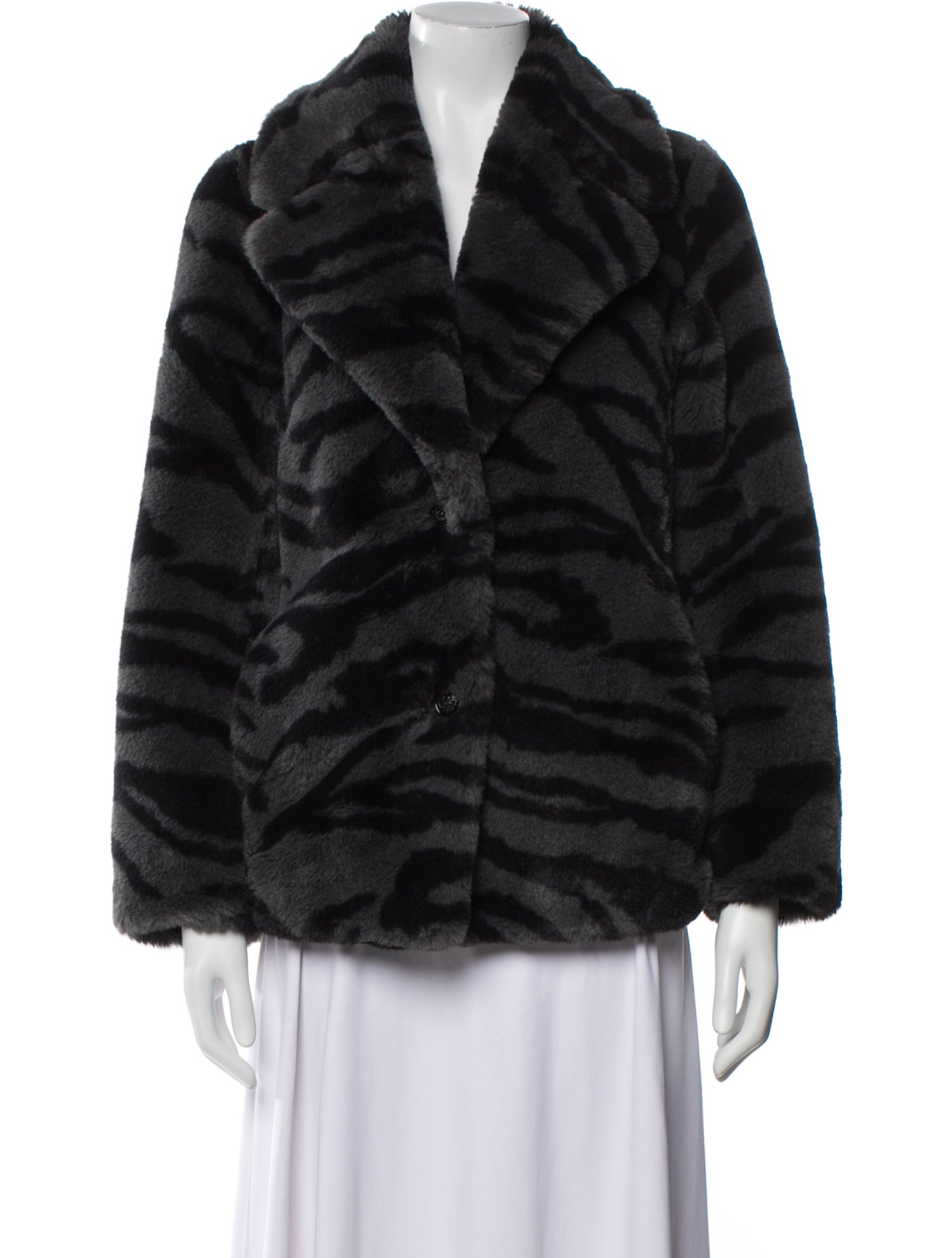Zadig & Voltaire Faux Fur Jacket