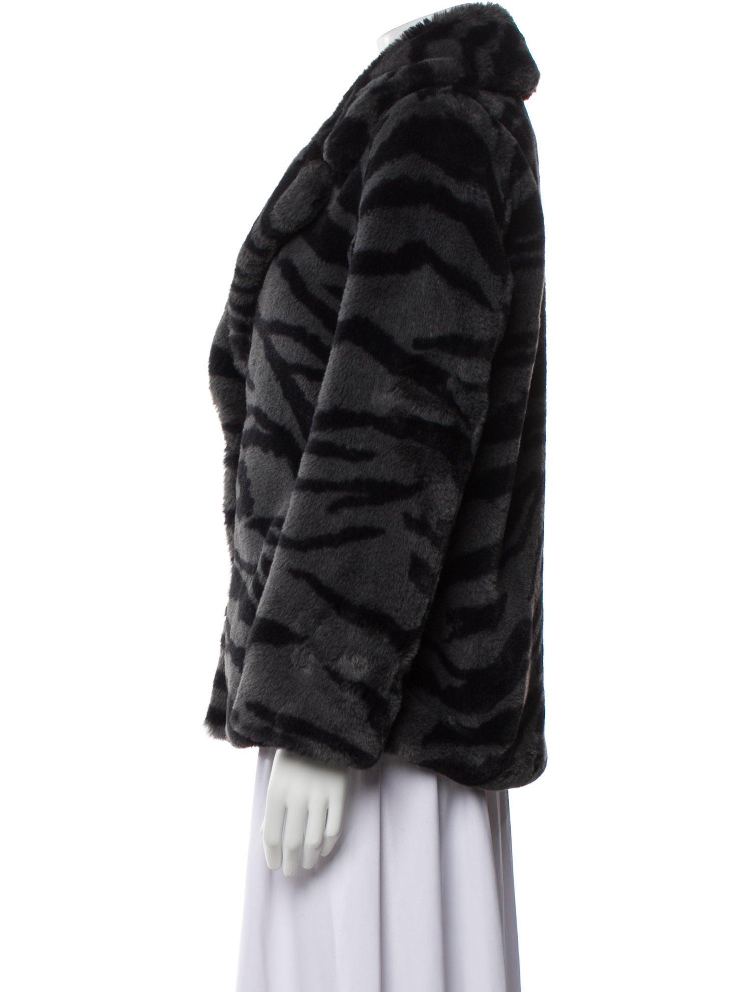 Zadig & Voltaire Faux Fur Jacket