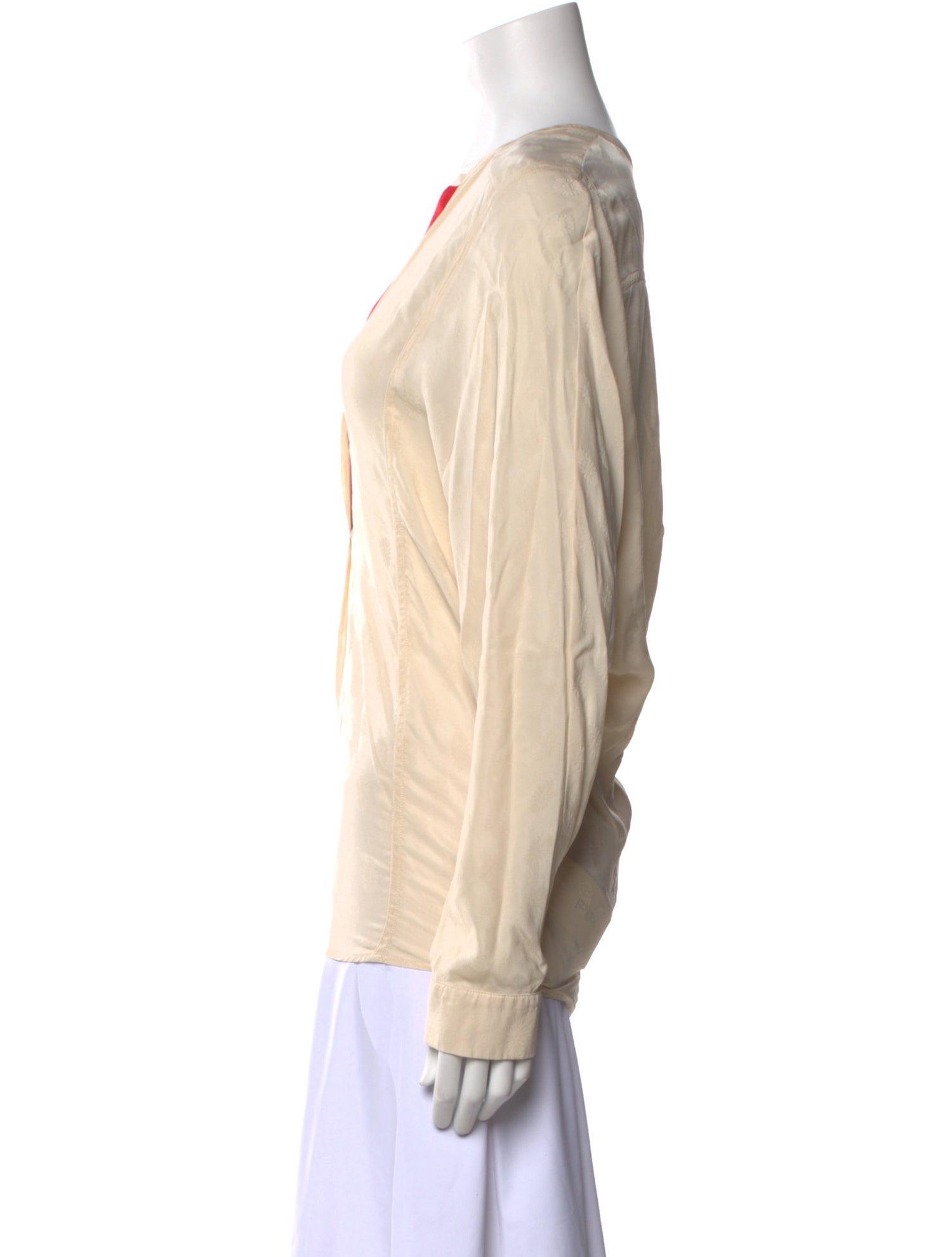 Zadig & Voltaire Silk V-Neck Blouse