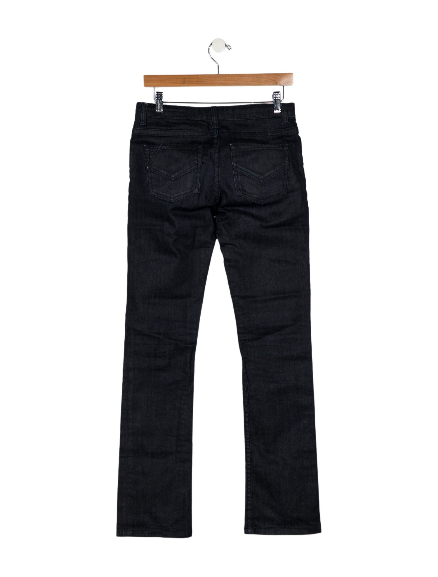 Zadig & Voltaire Mid-Rise Straight Leg Jeans