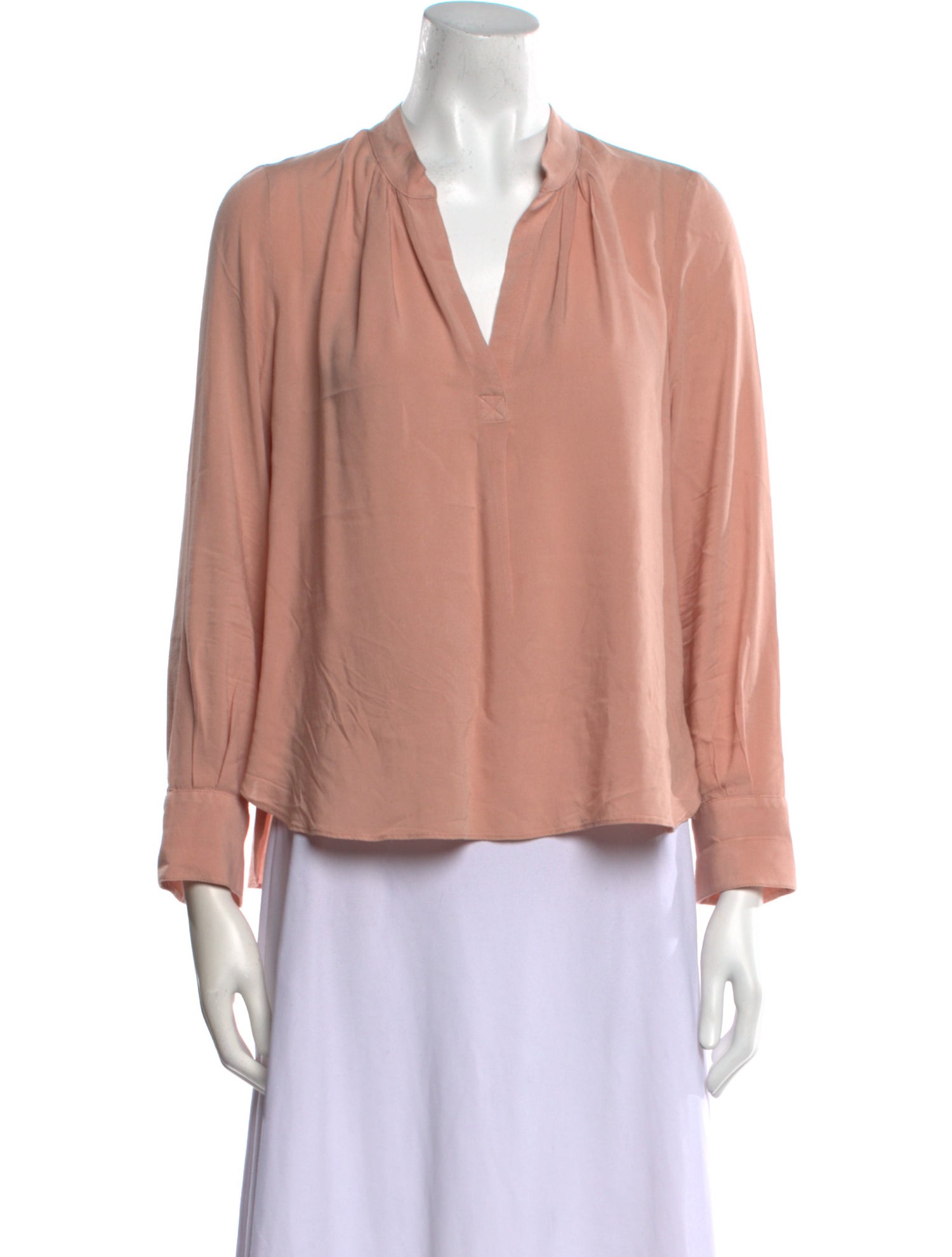 Zadig & Voltaire V-Neck Long Sleeve Blouse