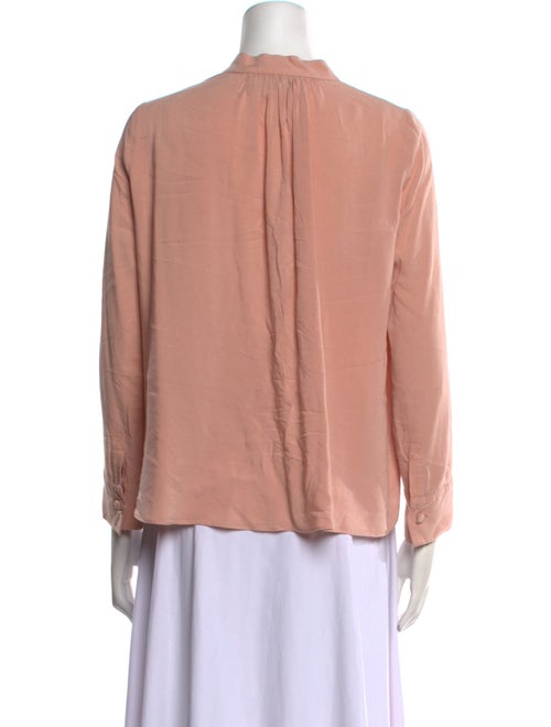 Zadig & Voltaire V-Neck Long Sleeve Blouse