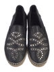Zadig & Voltaire Leather Studded Accents Espadrilles