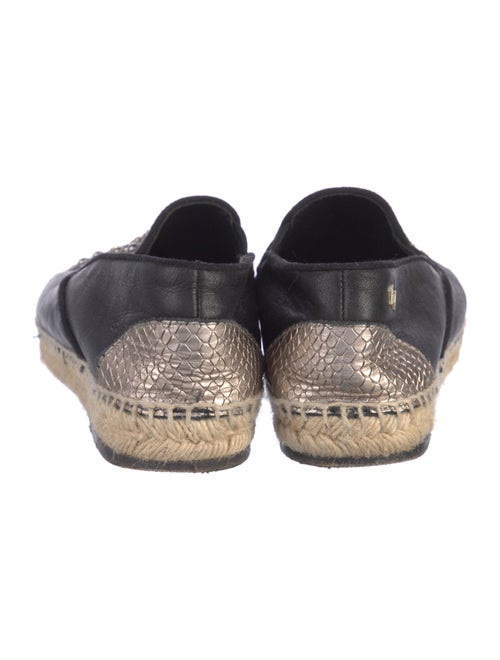 Zadig & Voltaire Leather Studded Accents Espadrilles