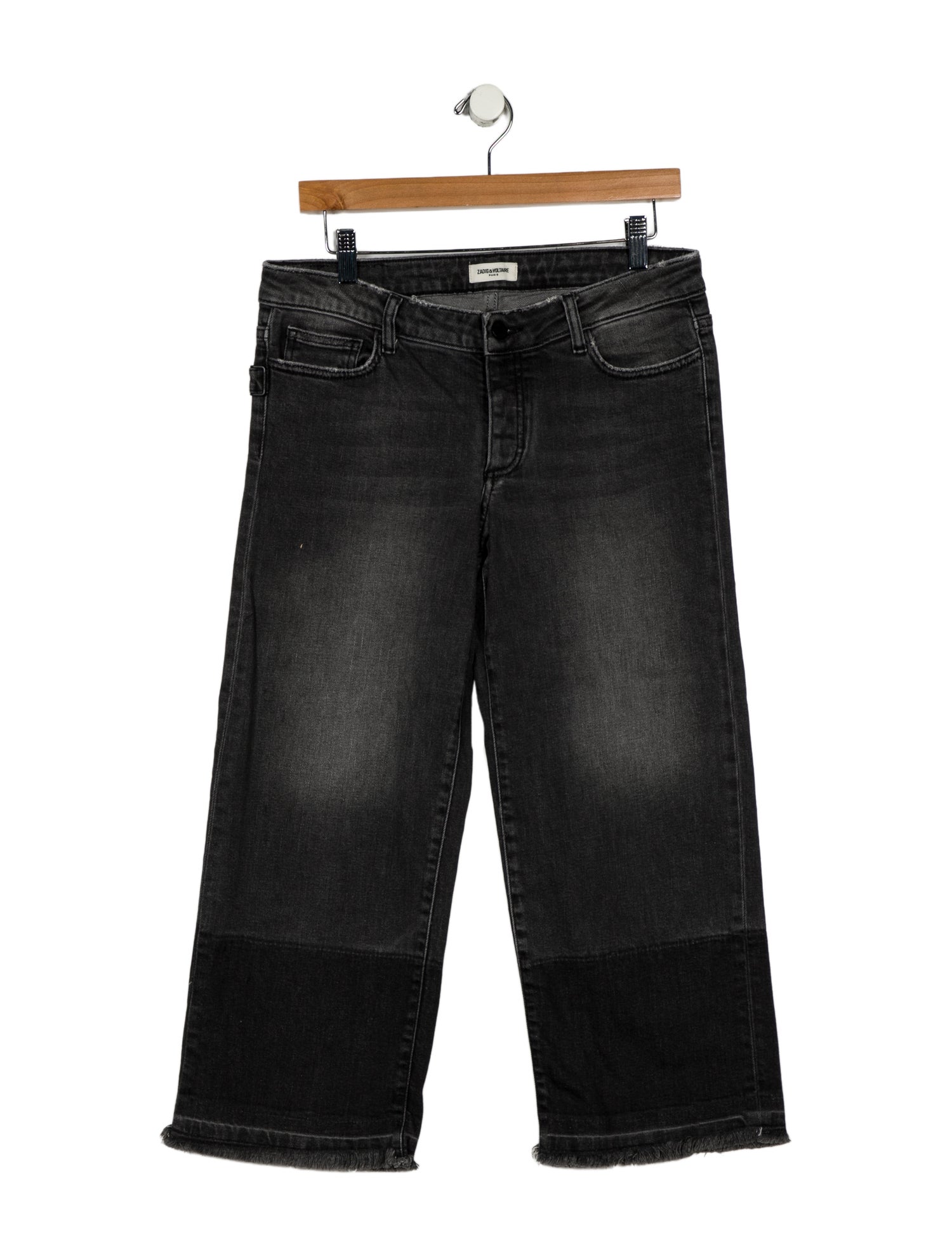 Zadig & Voltaire Mid-Rise Wide Leg Jeans