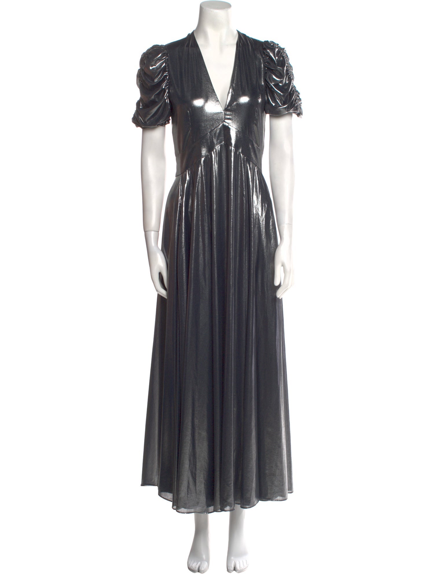 Zadig & Voltaire V-Neck Long Dress