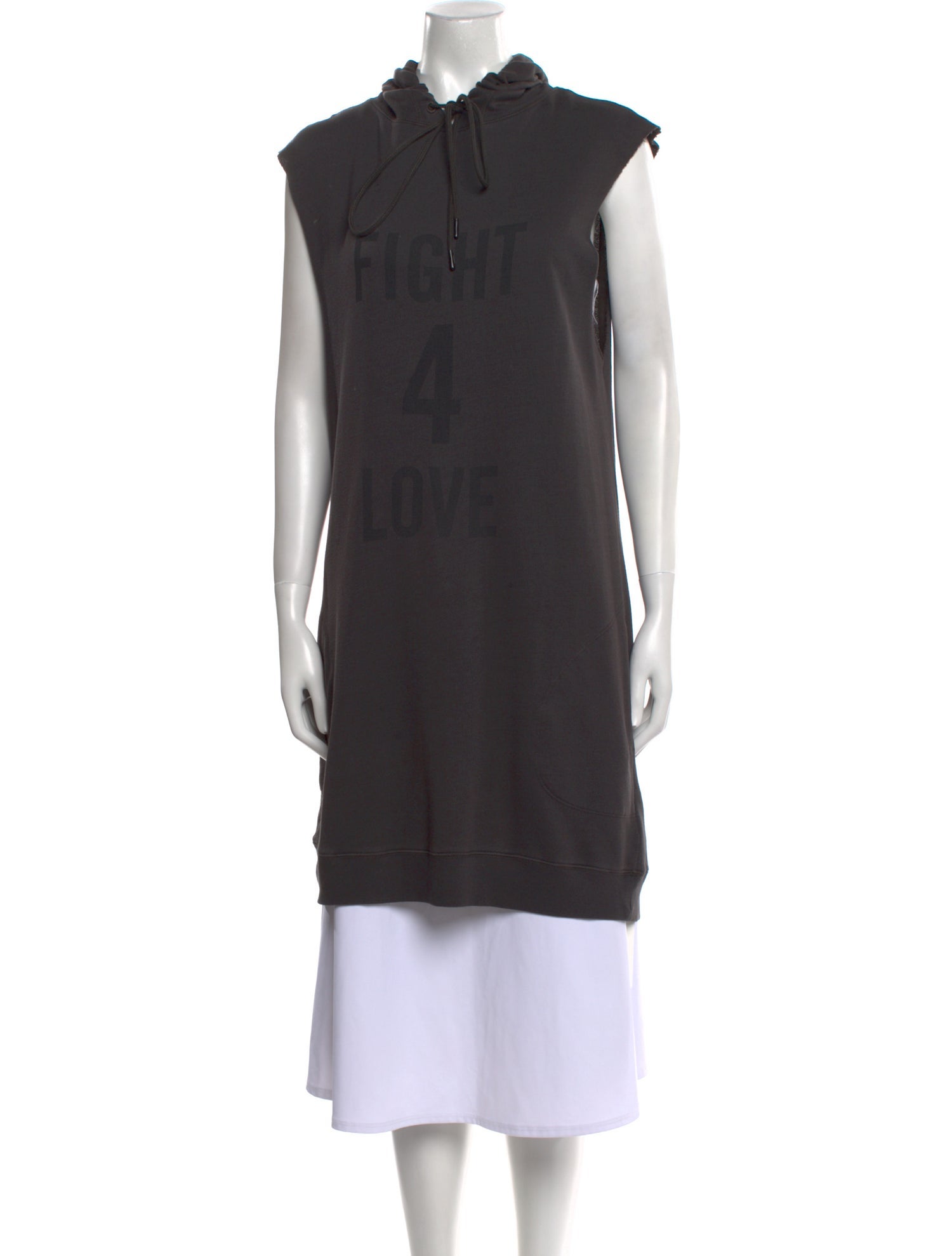 Zadig & Voltaire Mock Neck Sleeveless Tunic