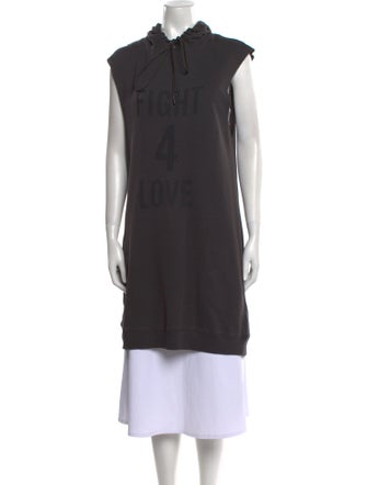 Zadig & Voltaire Mock Neck Sleeveless Tunic