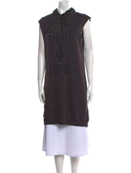 Zadig & Voltaire Mock Neck Sleeveless Tunic