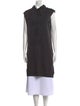 Zadig & Voltaire Mock Neck Sleeveless Tunic