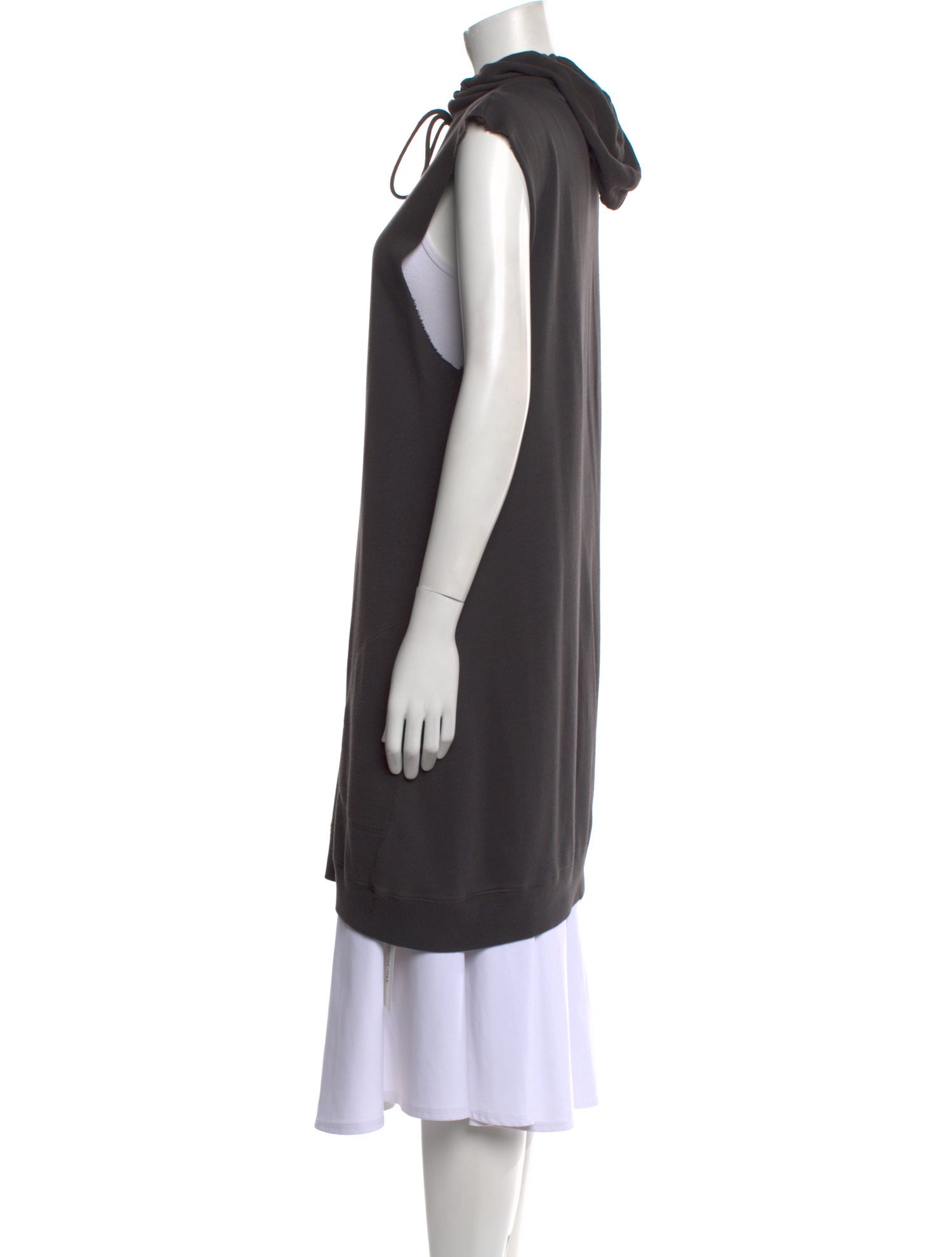 Zadig & Voltaire Mock Neck Sleeveless Tunic