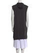 Zadig & Voltaire Mock Neck Sleeveless Tunic