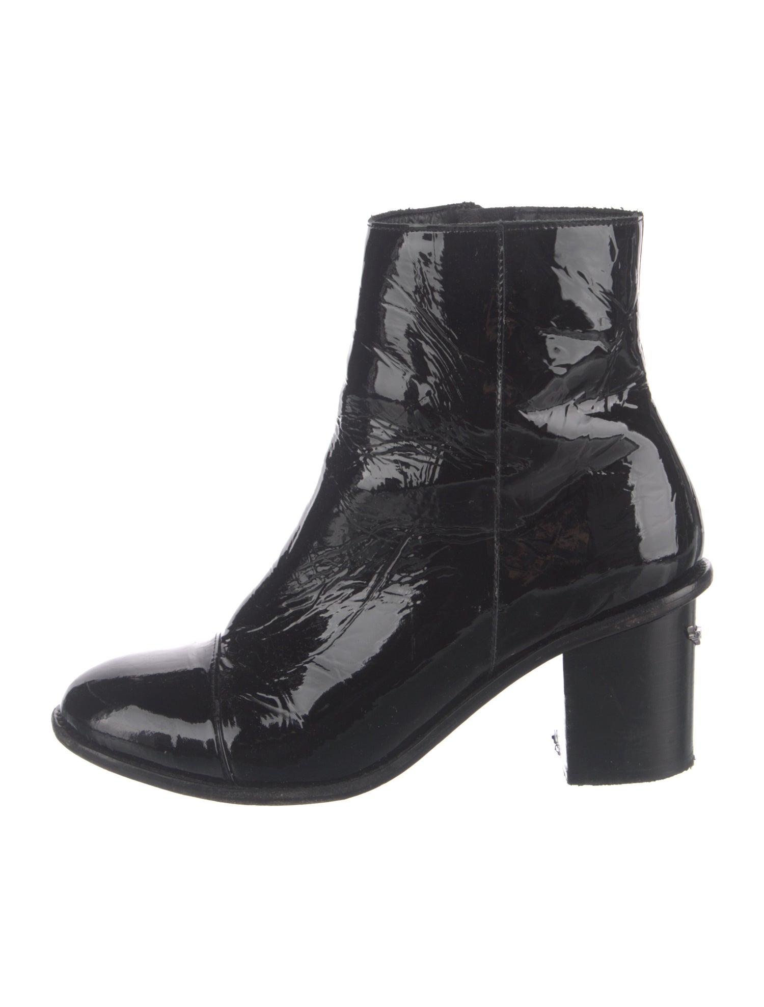 Zadig & Voltaire Patent Leather Boots