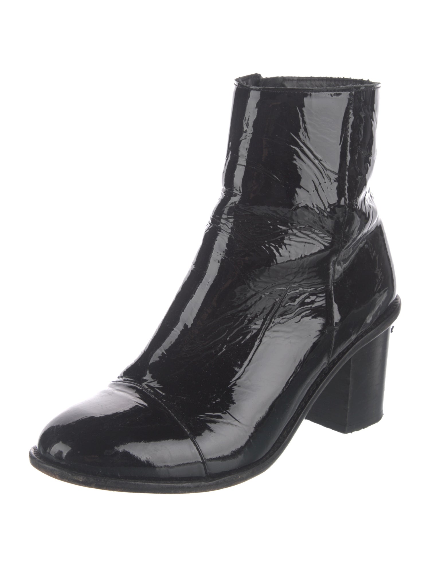 Zadig & Voltaire Patent Leather Boots