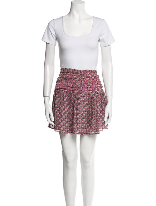 Zadig & Voltaire Printed Ruffle Embellishment Skirt Set