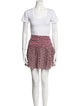 Zadig & Voltaire Printed Ruffle Embellishment Skirt Set