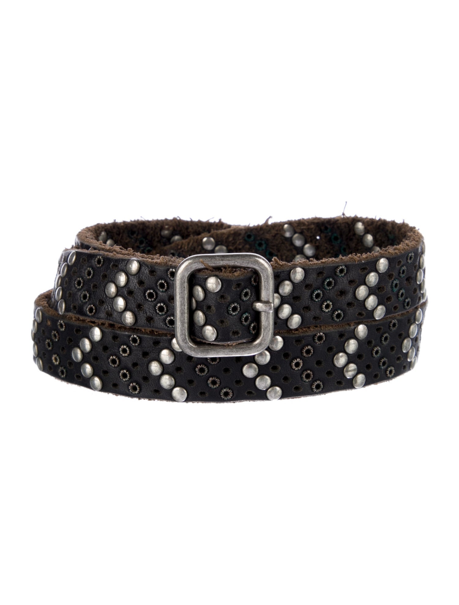 Zadig & Voltaire Skinny Suede Belt