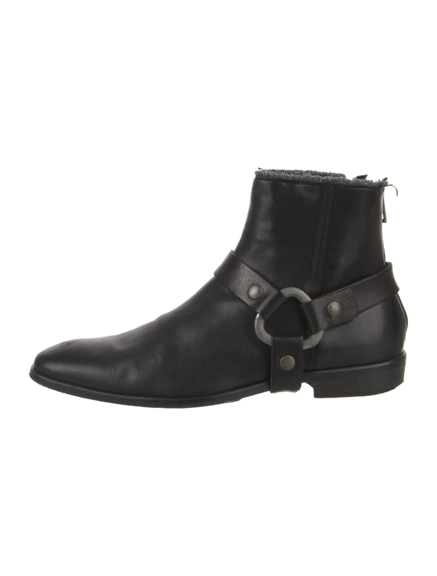 Zadig & Voltaire Leather Moto Boots