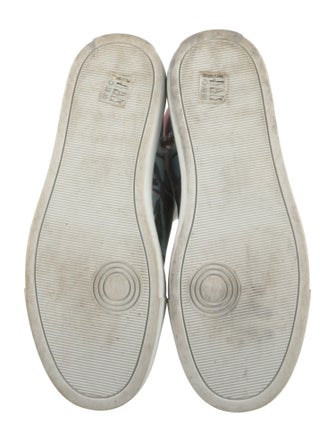 Zadig & Voltaire Canvas Printed Sneakers