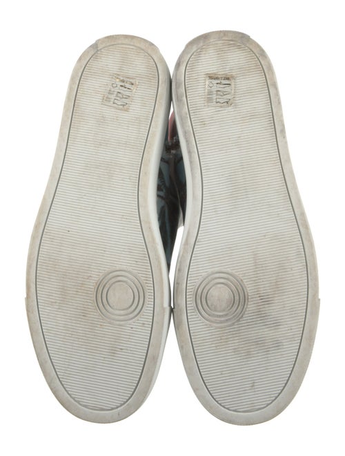 Zadig & Voltaire Canvas Printed Sneakers