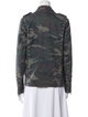 Zadig & Voltaire Camouflage Print Denim Jacket