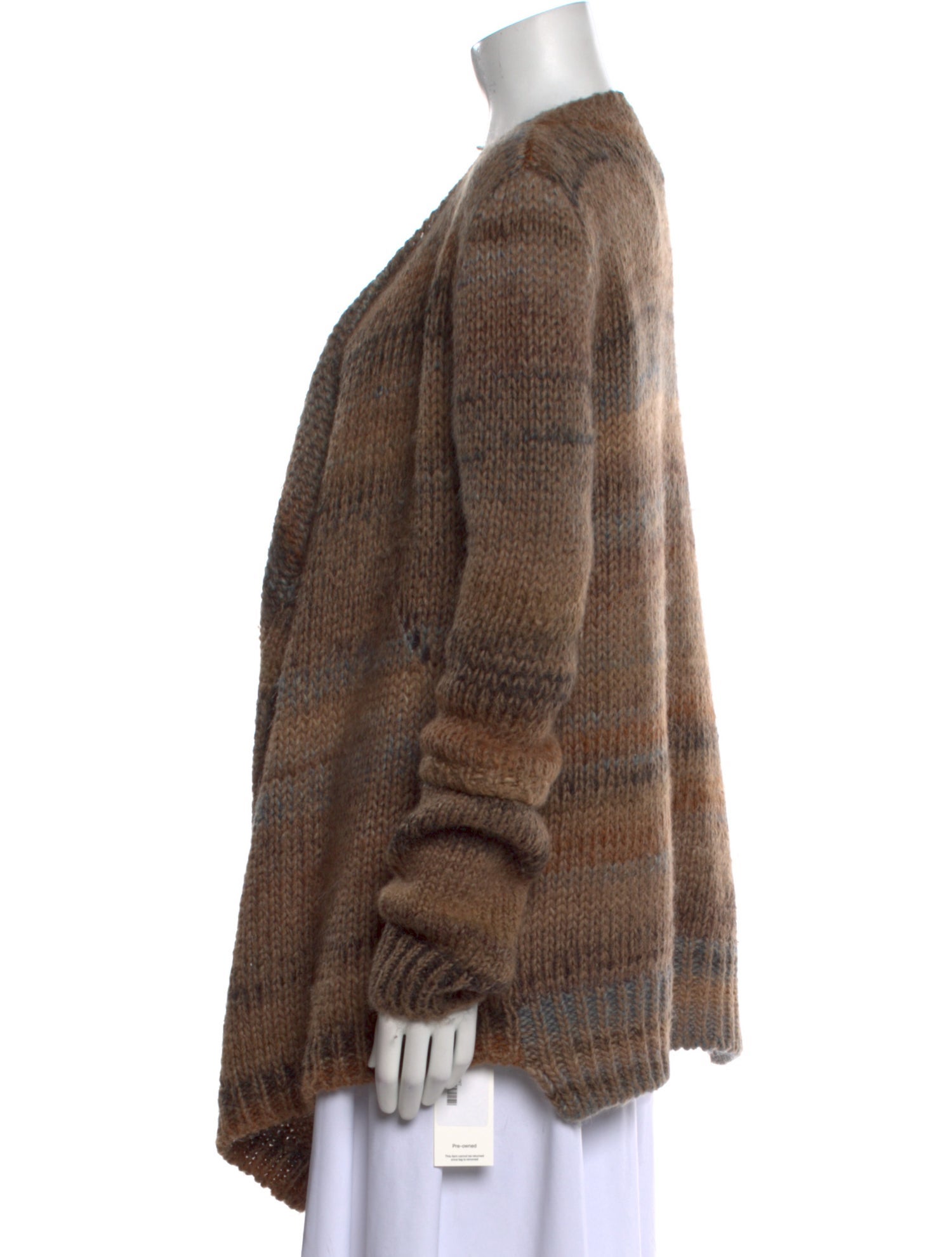 Zadig & Voltaire Striped Open Front Sweater