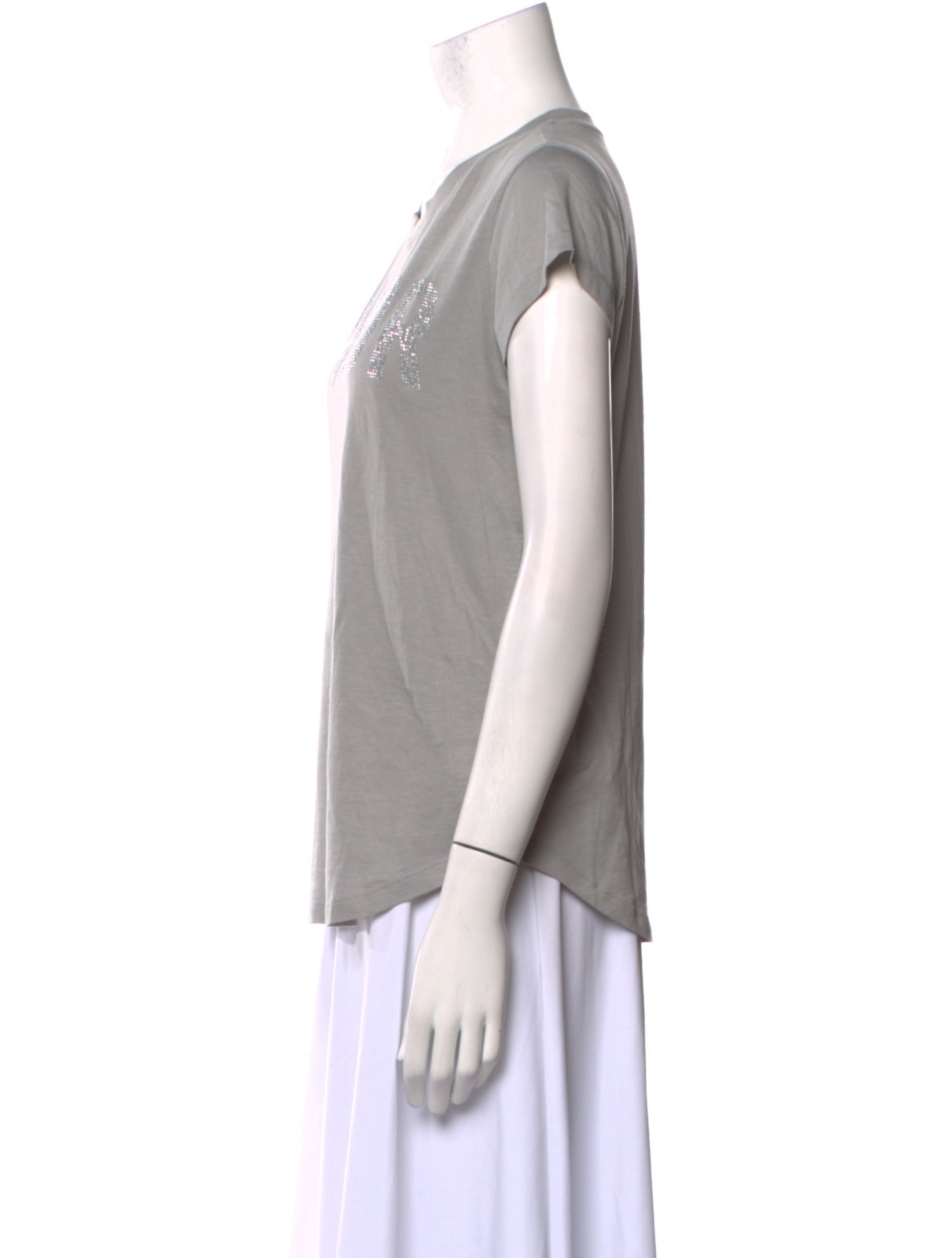 Zadig & Voltaire Crew Neck Short Sleeve T-Shirt