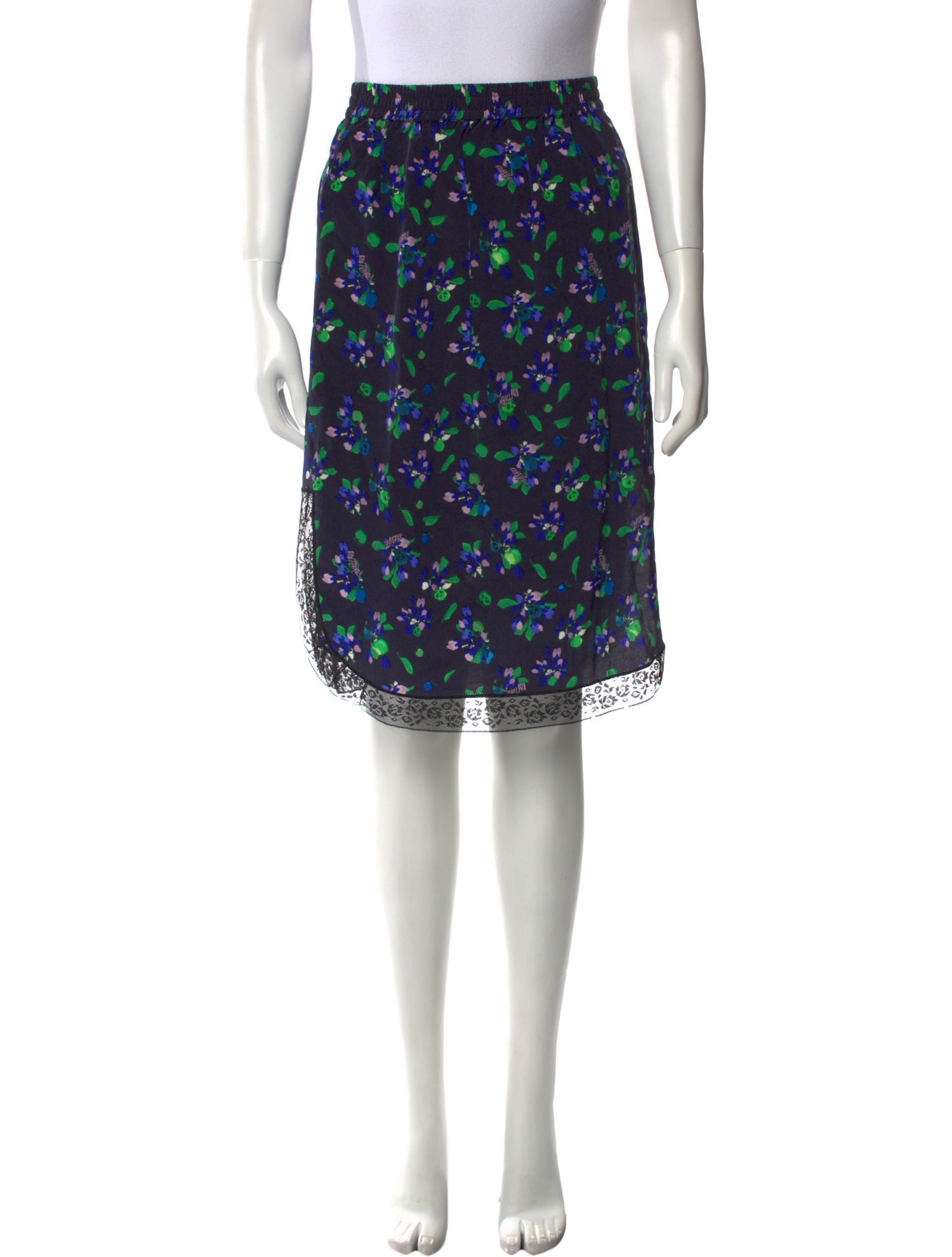 Zadig & Voltaire Silk Knee-Length Skirt