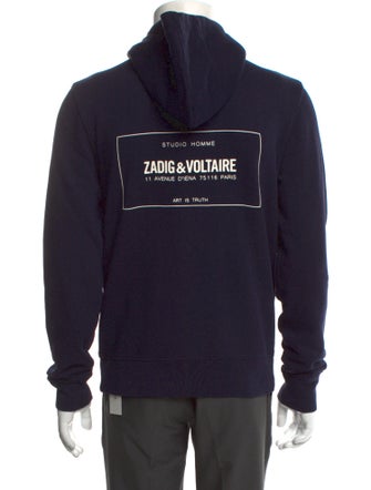 Zadig & Voltaire Turtleneck Long Sleeve Hoodie