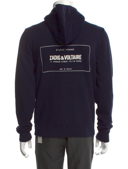 Zadig & Voltaire Turtleneck Long Sleeve Hoodie