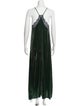 Zadig & Voltaire V-Neck Long Dress