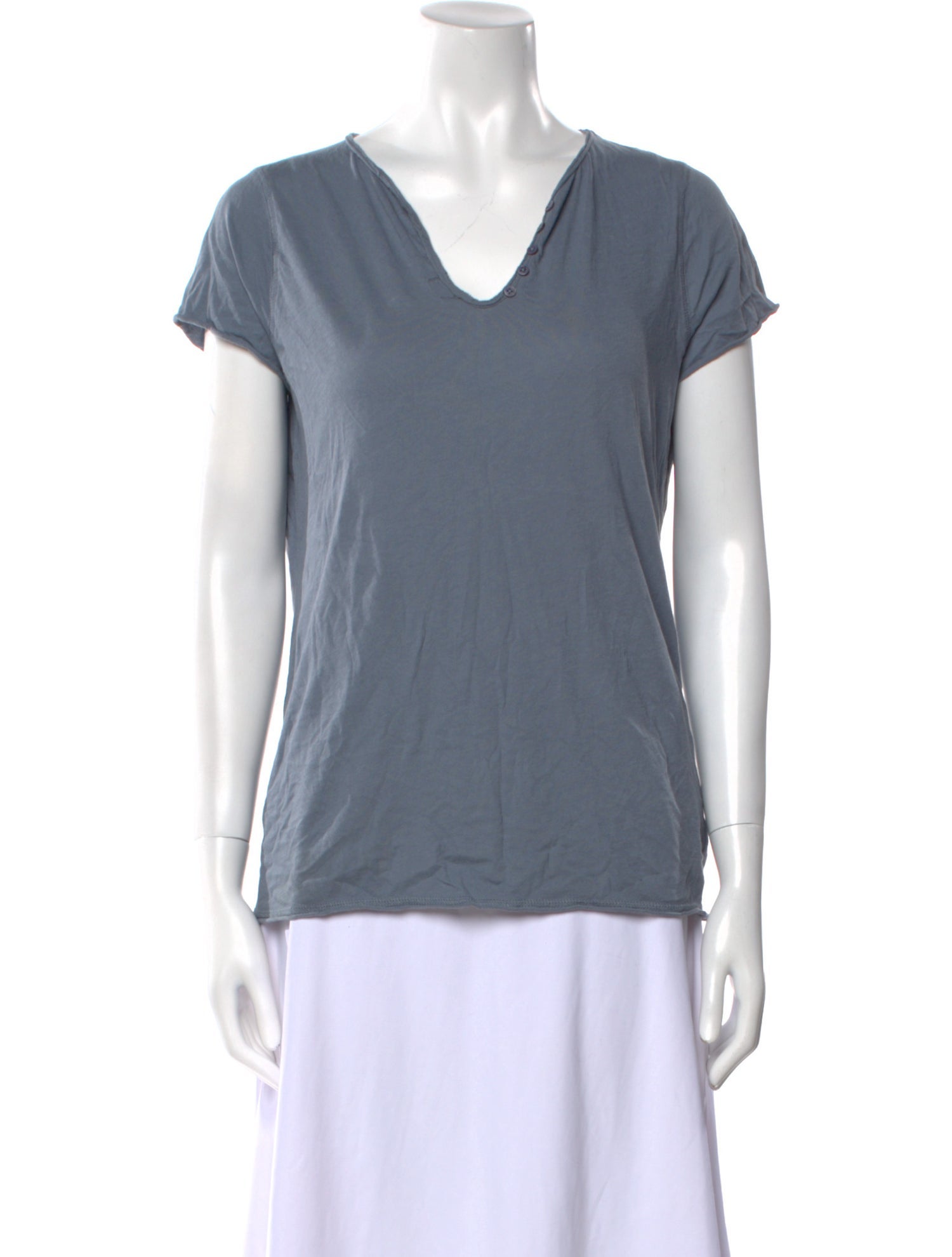 Zadig & Voltaire V-Neck Short Sleeve T-Shirt